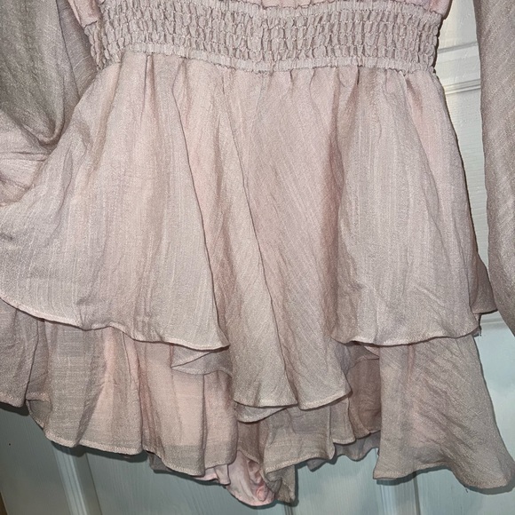 NWT Long-sleeve Pink Romper - Picture 3 of 8
